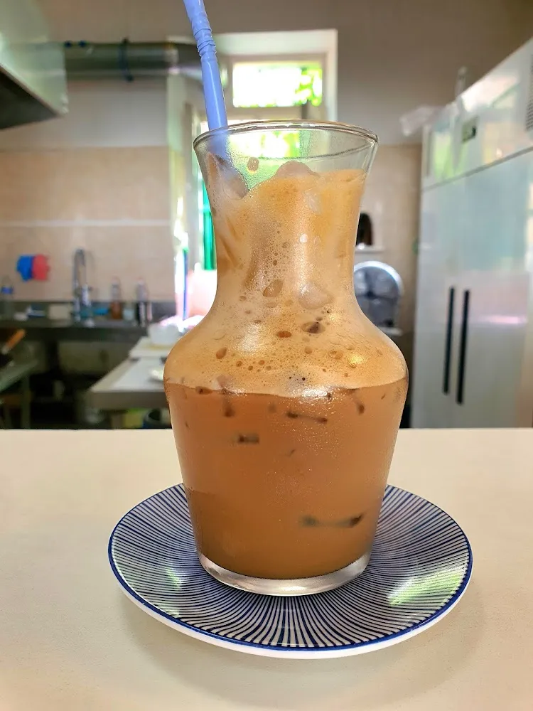 Café Au Lait Glacé de Saigon Un Boisson Populaire